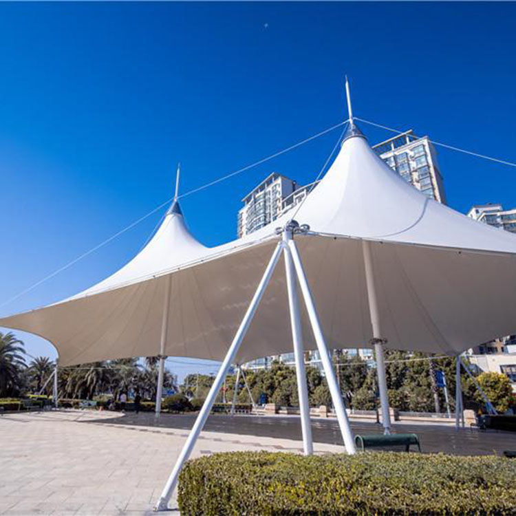 梁山县膜结构景观棚