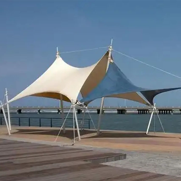 梁山县膜结构景观棚